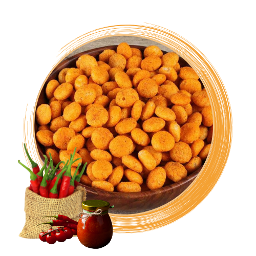 Schezwan Jowar Puffs